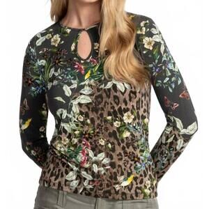 NEW JOHNNY WAS the janie favorite keyhole top in ash bird